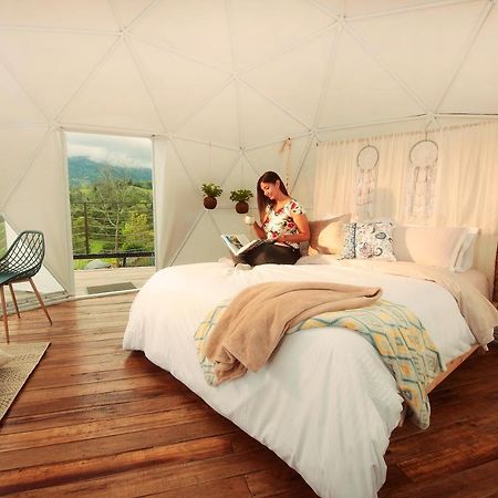 Guaia Terra Glamping Hotel Pacho Bagian luar foto