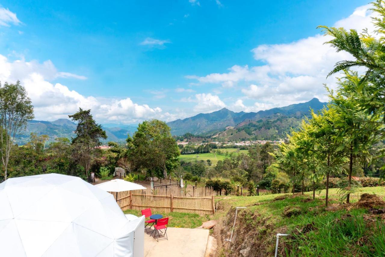 Guaia Terra Glamping Hotel Pacho Bagian luar foto