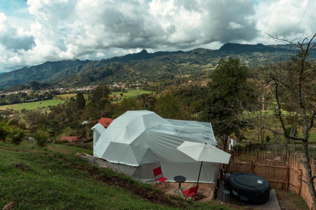 Guaia Terra Glamping Hotel Pacho Bagian luar foto