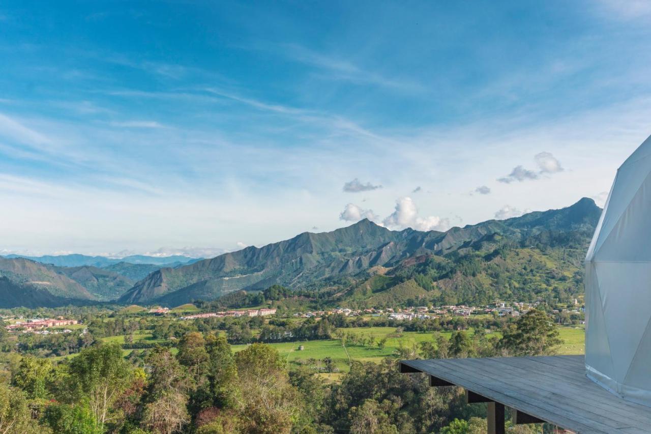 Guaia Terra Glamping Hotel Pacho Bagian luar foto