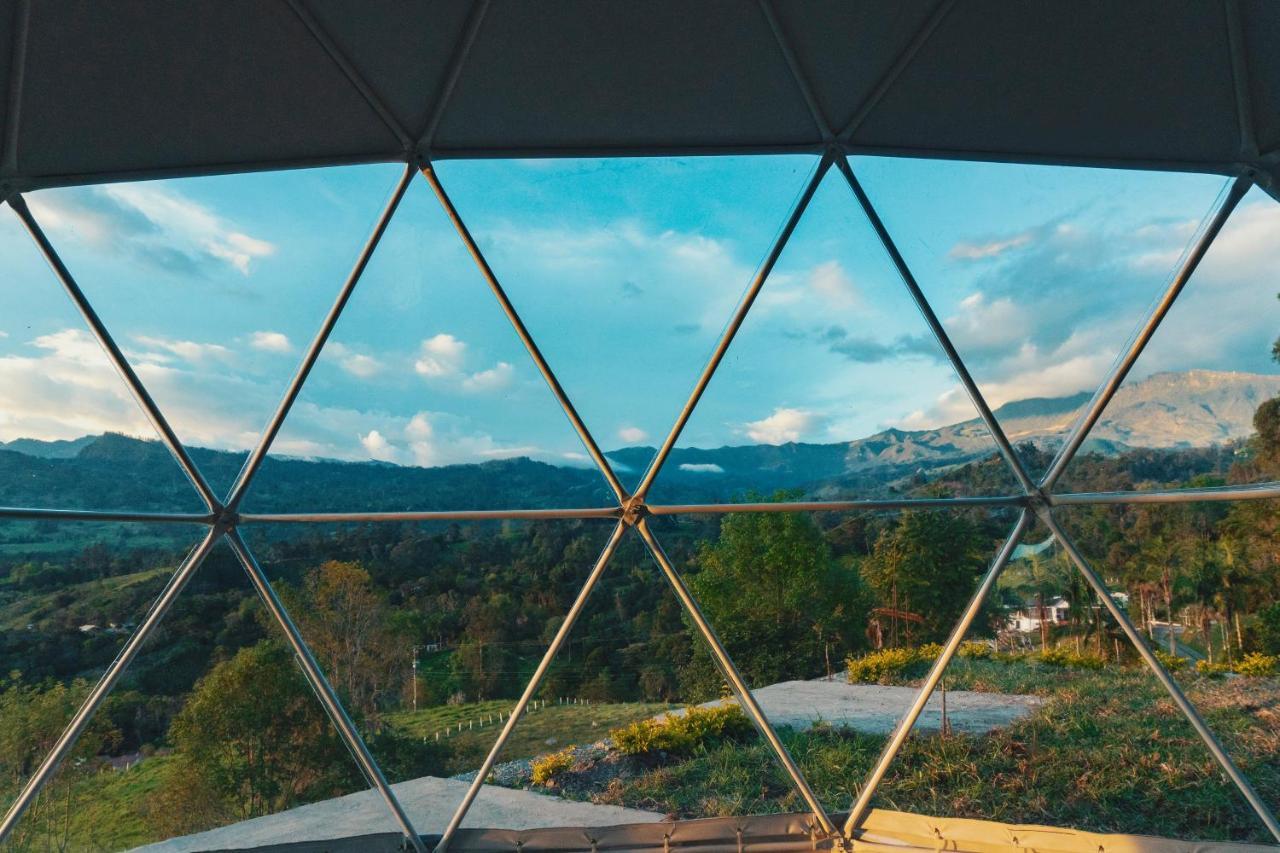 Guaia Terra Glamping Hotel Pacho Bagian luar foto