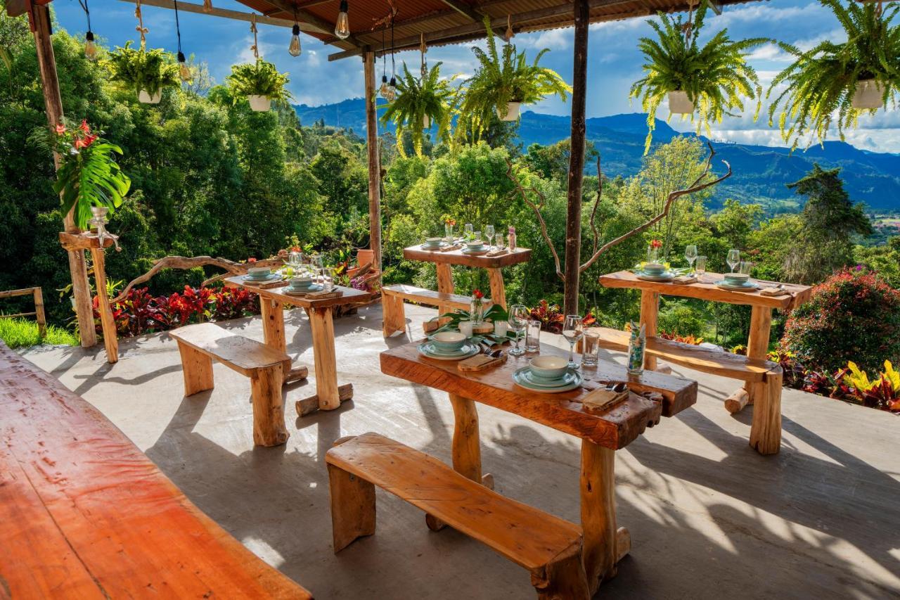 Guaia Terra Glamping Hotel Pacho Bagian luar foto