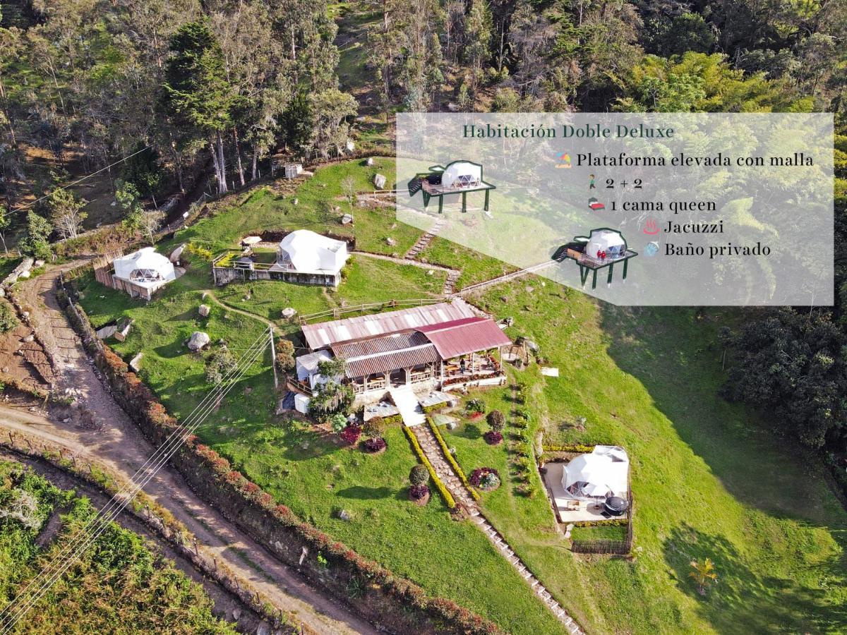Guaia Terra Glamping Hotel Pacho Bagian luar foto