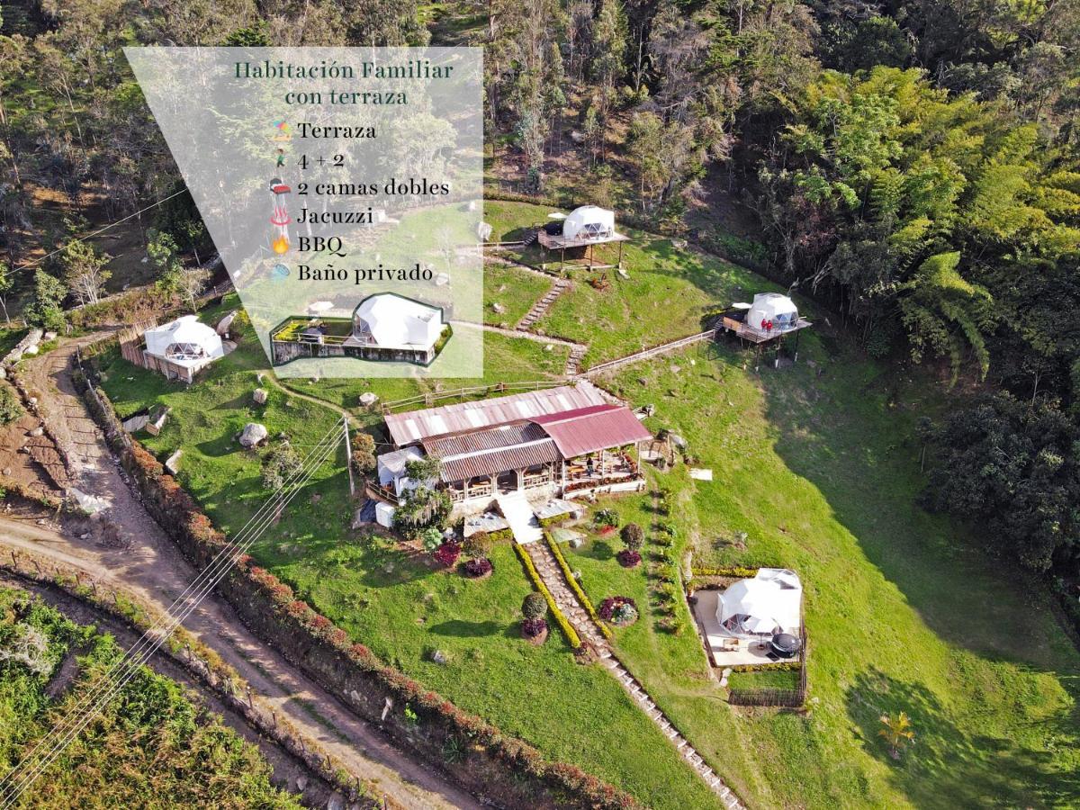 Guaia Terra Glamping Hotel Pacho Bagian luar foto